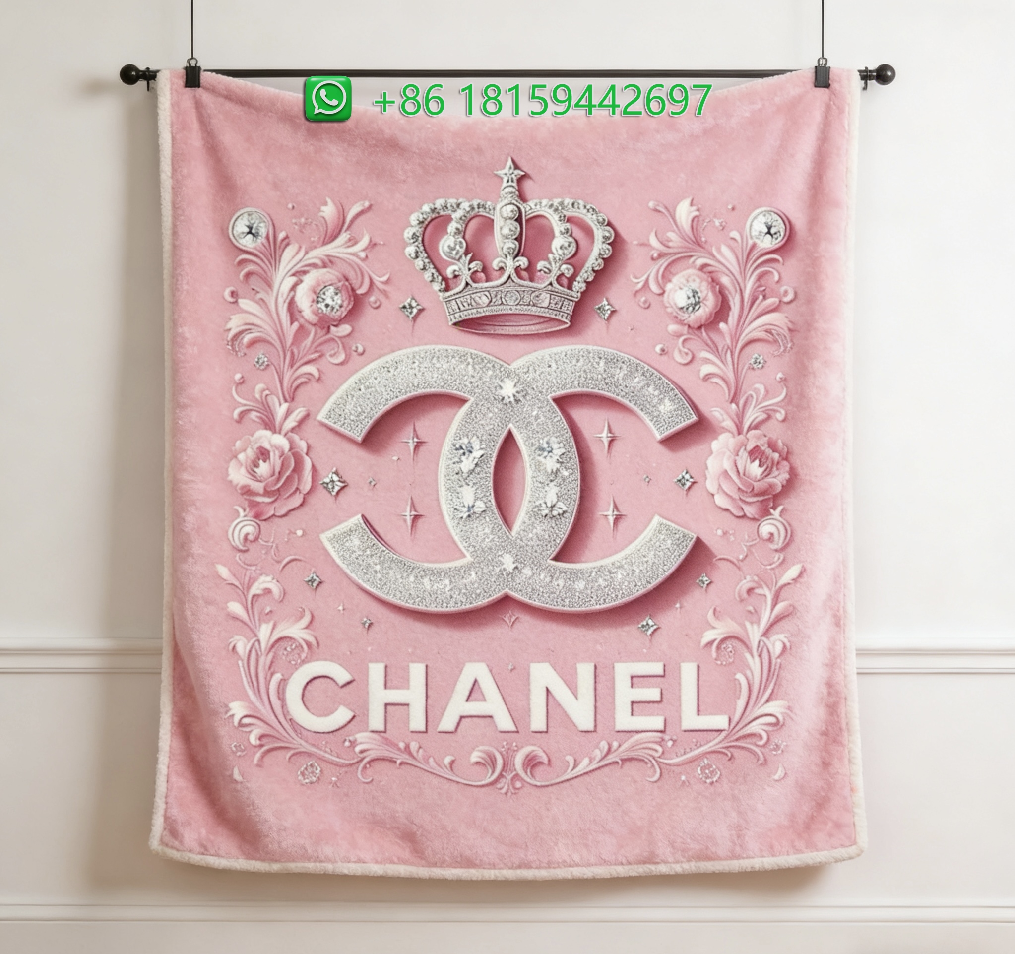 Chanel Throw Blankets